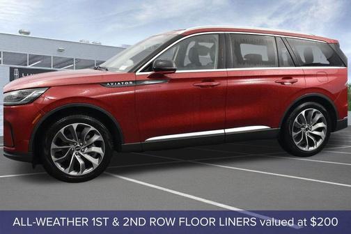 Red Carpet Tinted Clearcoat 2025 Lincoln Aviator Reserve