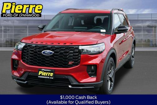 Red Metallic 2026 Ford Explorer ST