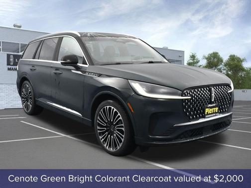 Cenote Green Bright Colorant Clearcoat 2025 Lincoln Aviator Black Label AWD