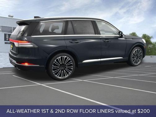Cenote Green Bright Colorant Clearcoat 2025 Lincoln Aviator Black Label AWD