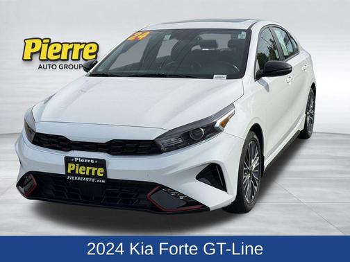 Snow White Pearl 2024 Kia Forte GT-Line