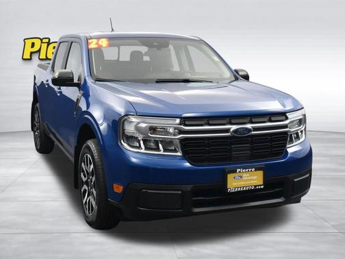 Blue Metallic 2024 Ford Maverick Lariat