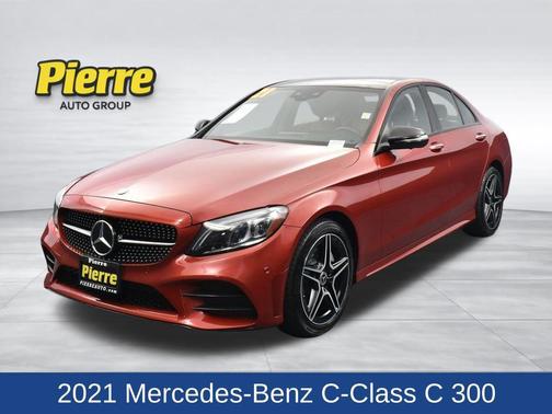 Cardinal Red Metallic 2021 Mercedes-Benz C-Class C 300 4MATIC