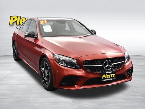 Cardinal Red Metallic 2021 Mercedes-Benz C-Class C 300 4MATIC