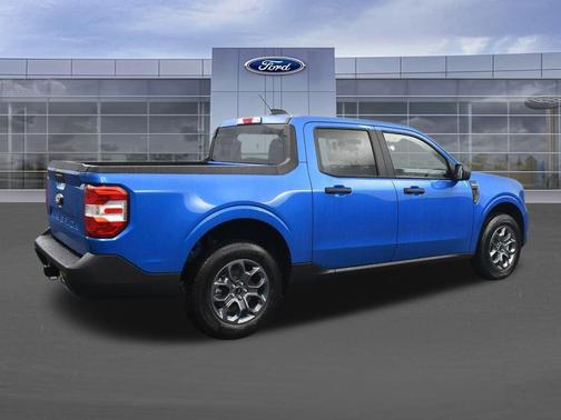 Blue 2026 Ford Maverick XLT