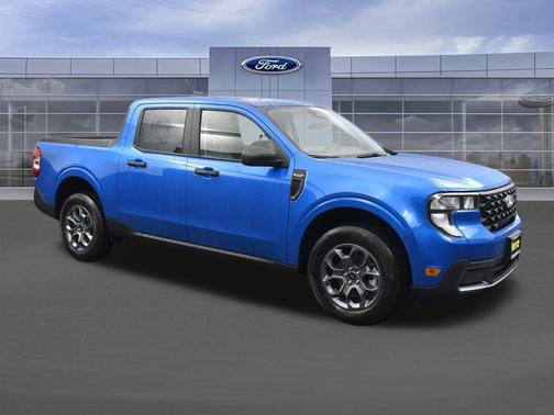 Blue 2026 Ford Maverick XLT
