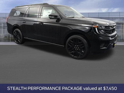 Agate Black Metallic 2026 Ford Expedition Max Platinum