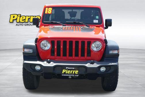 Firecracker Red Clearcoat 2018 Jeep Wrangler Unlimited Sport