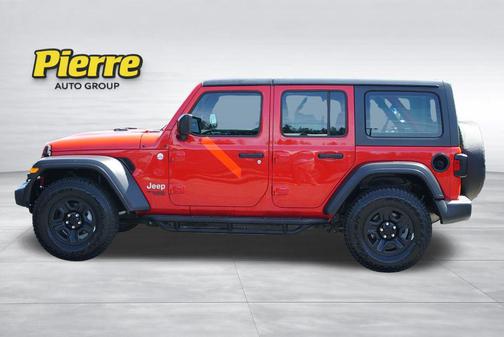 Firecracker Red Clearcoat 2018 Jeep Wrangler Unlimited Sport