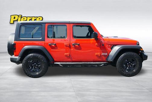 Firecracker Red Clearcoat 2018 Jeep Wrangler Unlimited Sport