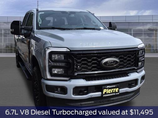 Glacier Gray Metallic Tri-Coat 2026 Ford F-350 Lariat