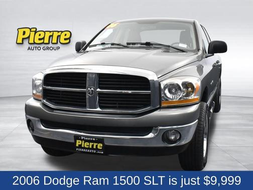 Mineral Gray Metallic Clearcoat 2006 Dodge Ram 1500 SLT Quad Cab