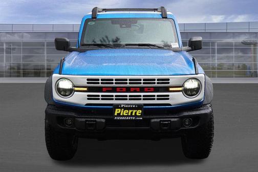 Velocity Blue Metallic 2026 Ford Bronco Heritage Edition