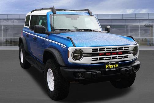 Velocity Blue Metallic 2026 Ford Bronco Heritage Edition