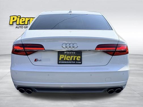 Ibis White 2016 Audi S8 4.0T