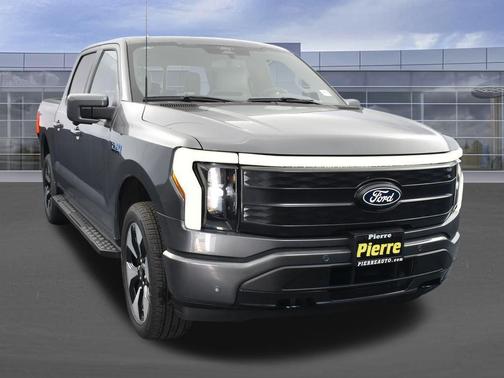 Carbonized Gray Metallic 2025 Ford F-150 Lightning Platinum