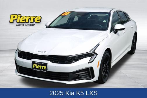 Snow White Pearl 2025 Kia K5 LXS