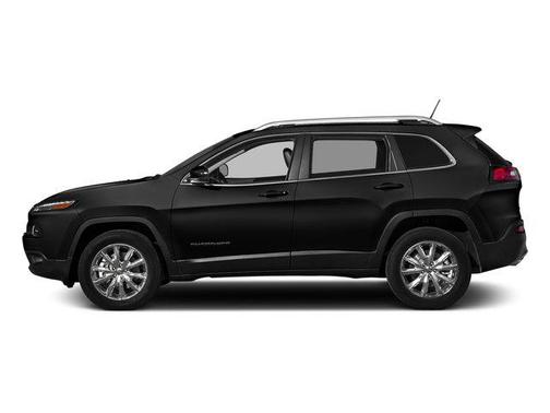 Diamond Black Crystal Pearlcoat 2017 Jeep Cherokee Limited