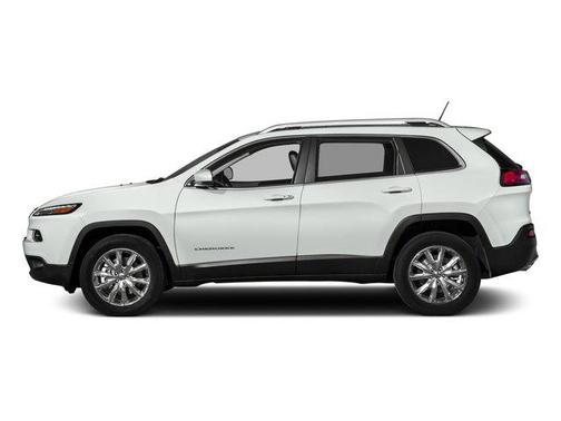 Diamond Black Crystal Pearlcoat 2017 Jeep Cherokee Limited
