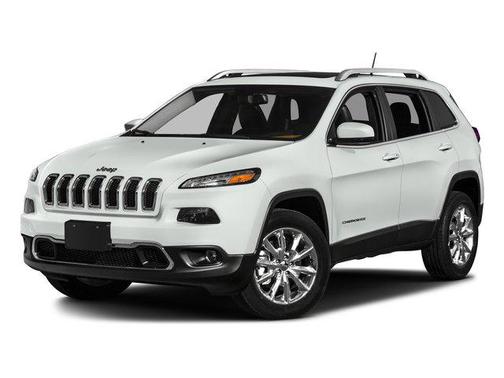 Diamond Black Crystal Pearlcoat 2017 Jeep Cherokee Limited