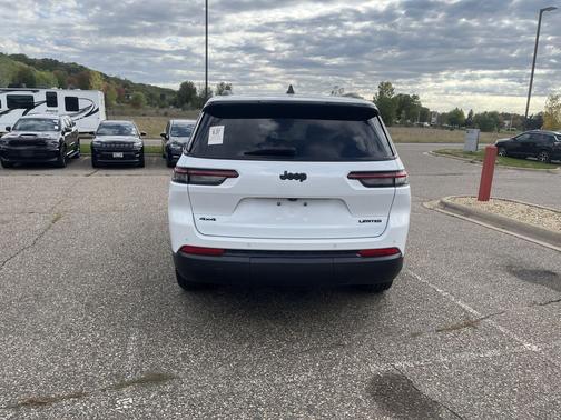 Bright White Clearcoat 2024 Jeep Grand Cherokee L Limited