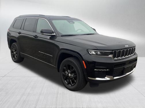 Diamond Black Crystal Pearlcoat 2023 Jeep Grand Cherokee L Limited