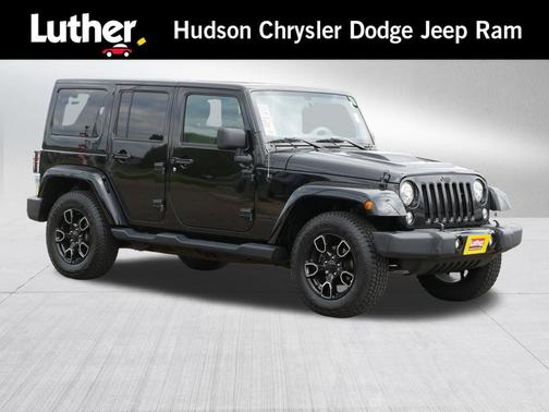 Black Clearcoat 2018 Jeep Wrangler JK Unlimited Altitude