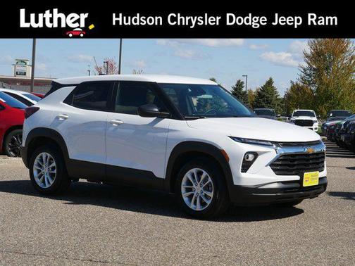 Summit White 2024 Chevrolet Trailblazer LS