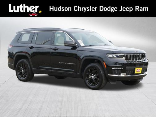 Diamond Black Crystal Pearlcoat 2025 Jeep Grand Cherokee L Limited
