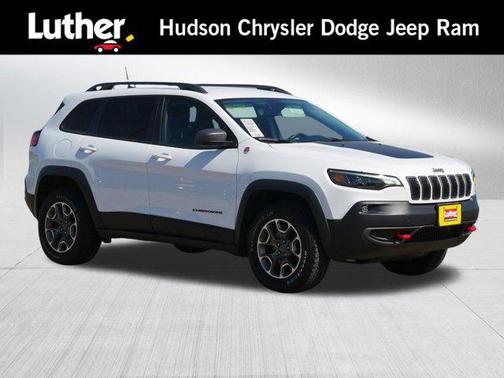 Bright White Clearcoat 2020 Jeep Cherokee Trailhawk