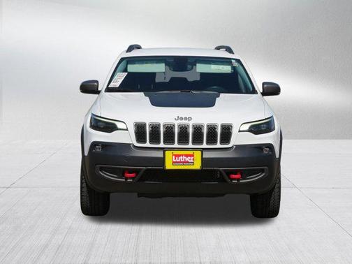 Bright White Clearcoat 2020 Jeep Cherokee Trailhawk