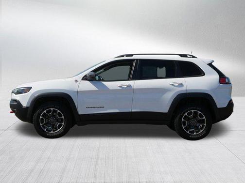Bright White Clearcoat 2020 Jeep Cherokee Trailhawk