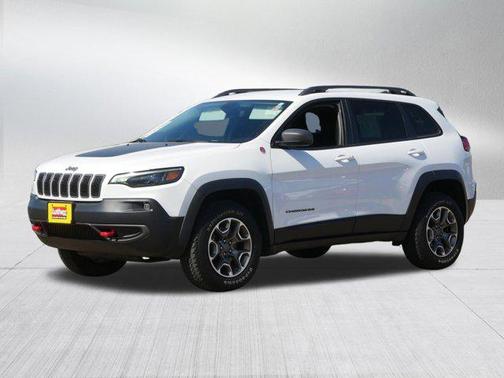 Bright White Clearcoat 2020 Jeep Cherokee Trailhawk
