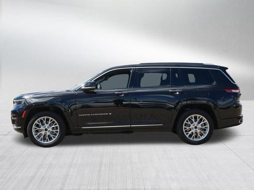 Diamond Black Crystal Pearlcoat 2021 Jeep Grand Cherokee L Summit