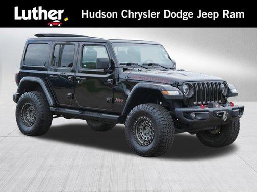 Black Clearcoat 2018 Jeep Wrangler Unlimited Rubicon