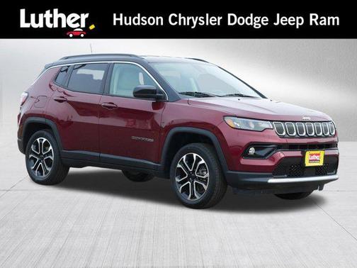 Velvet Red Pearlcoat 2022 Jeep Compass Limited