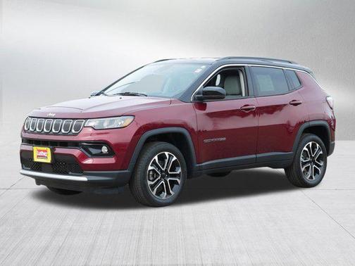 Velvet Red Pearlcoat 2022 Jeep Compass Limited
