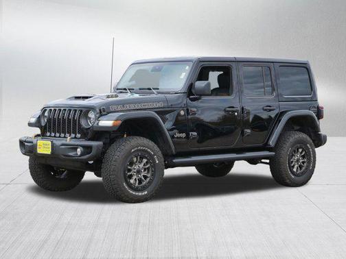 Black Clearcoat 2022 Jeep Wrangler Unlimited Rubicon 392