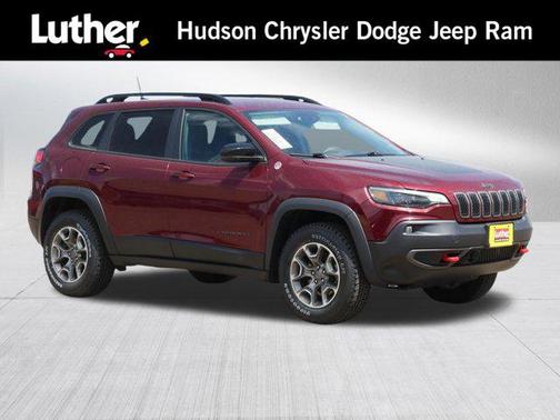 Velvet Red Pearlcoat 2022 Jeep Cherokee Trailhawk