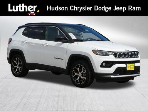 Bright White Clearcoat 2024 Jeep Compass Limited
