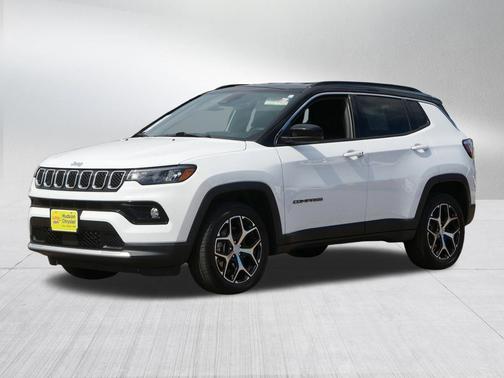 Bright White Clearcoat 2024 Jeep Compass Limited