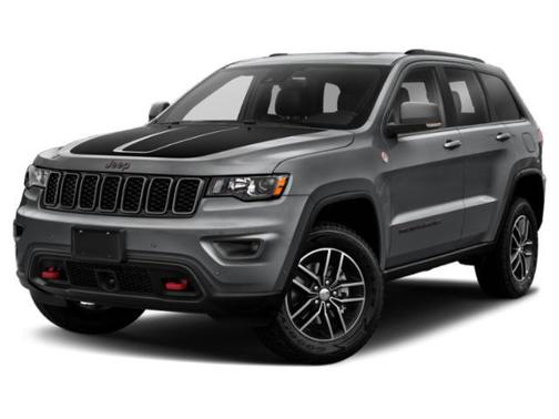 Green Metallic Clearcoat 2020 Jeep Grand Cherokee Trailhawk