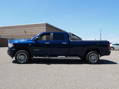 Patriot Blue Pearlcoat 2021 RAM 3500 Big Horn Crew Cab 4x4 8' Box