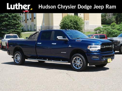 Patriot Blue Pearlcoat 2021 RAM 3500 Big Horn Crew Cab 4x4 8' Box