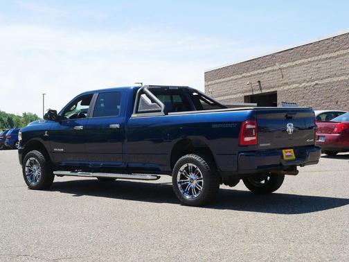 Patriot Blue Pearlcoat 2021 RAM 3500 Big Horn Crew Cab 4x4 8' Box