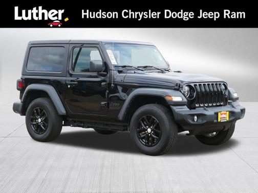 Black Clearcoat 2023 Jeep Wrangler Sport S