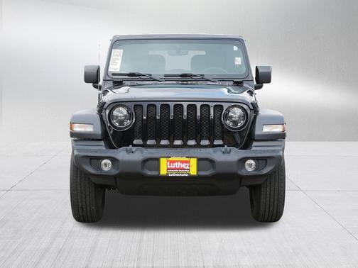 Black Clearcoat 2023 Jeep Wrangler Sport S