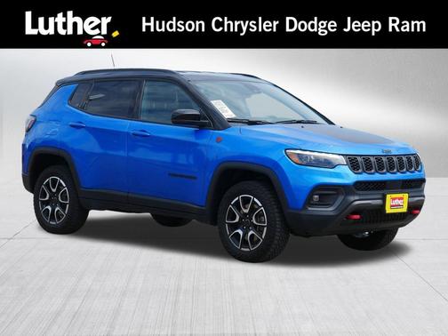 Hydro Blue Pearlcoat 2025 Jeep Compass Trailhawk
