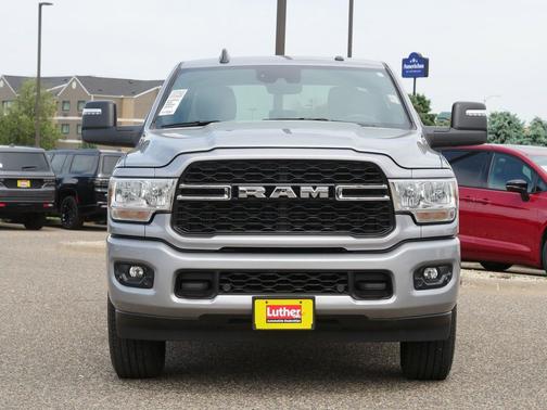 Billet Silver Metallic Clearcoat 2024 RAM 2500 Big Horn Crew Cab 4x4 6'4' Box