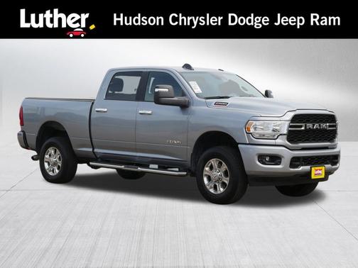 Billet Silver Metallic Clearcoat 2024 RAM 2500 Big Horn Crew Cab 4x4 6'4' Box